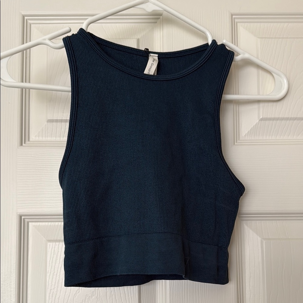The Group by Babaton SILHOUETTE SEAMLESS CROPPED TANK XS